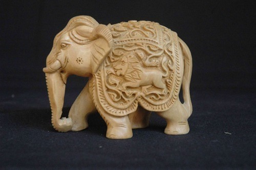 Wooden Fine Carving Elephant