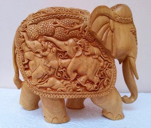 Wooden Handicrafts Elephant