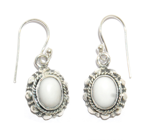 Stone Sterling Earrings Gender: Women