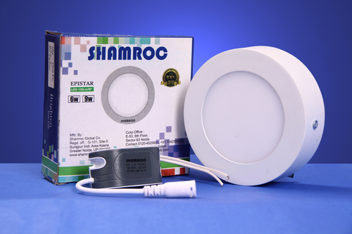 9W Round Surface Mount Panel