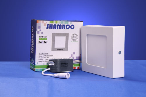 6W Surface Panel Light Square