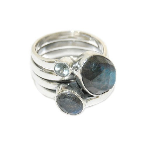 Silver Stone Ring