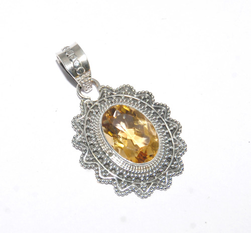 Citrin Stone Pendants
