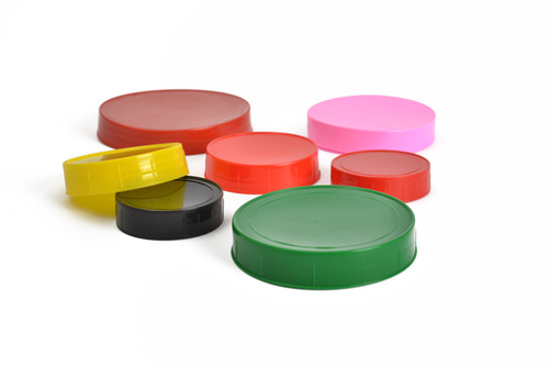 Colour Plastic Jar Caps