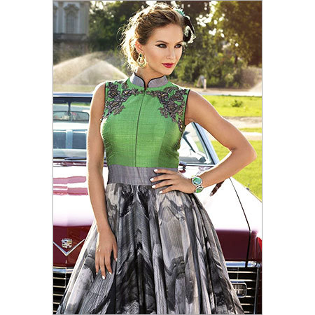 Digital Printed Gown
