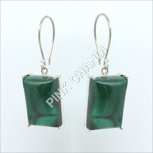 Rectangle Malachite Drop