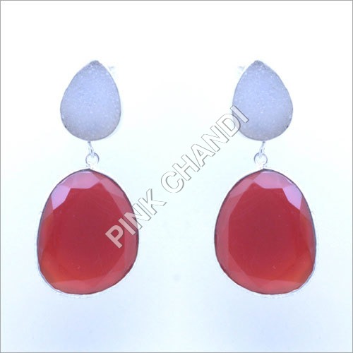 Stone Drop Earring