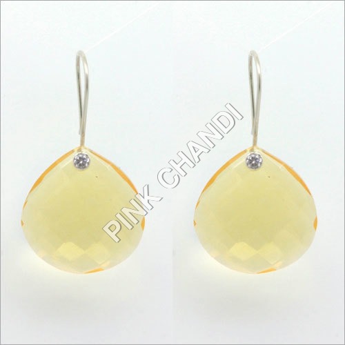 CZ Stone Drop Earring