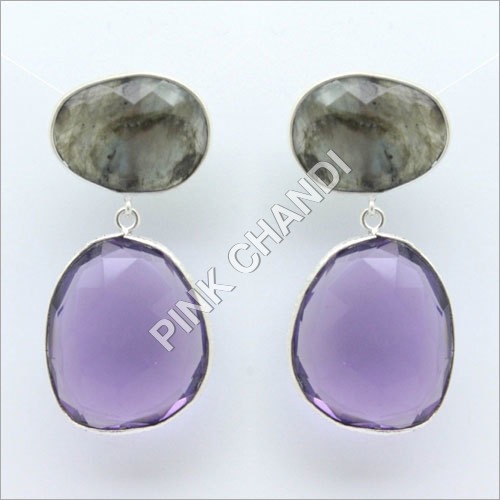 Stone Drop Earring