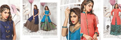 Fusion Top with Lehanga