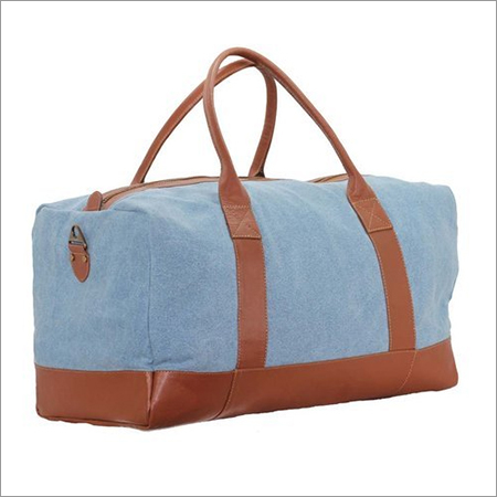 Leather Canvas Bag