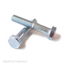 Hexagonal Head Bolt (Half Thread) Diameter: M5 Millimeter (Mm)