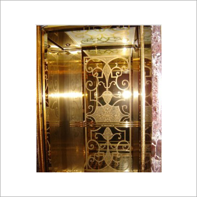 Mirror Gold Sheet Etching