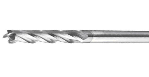 HSS PARALLEL SHANK END MILL EXTRA LONG SERIES