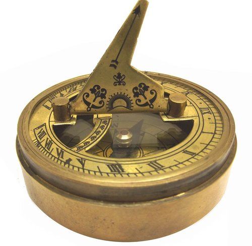 The Mary Rose Sundial Compass, 1545, Clock Regulator, Classic Heavy Brass & Copper