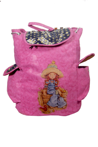 Farm girl flap Backpack