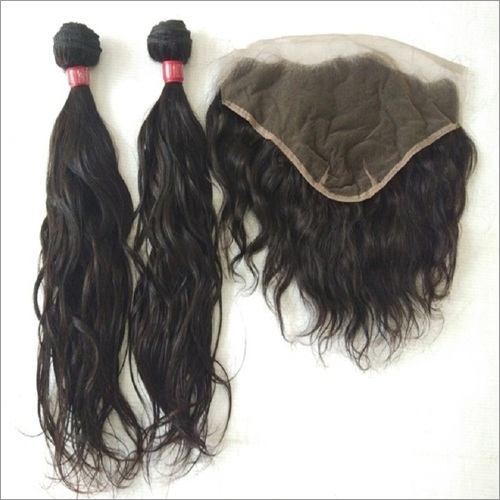 Natural Temple Wavy Human Hair