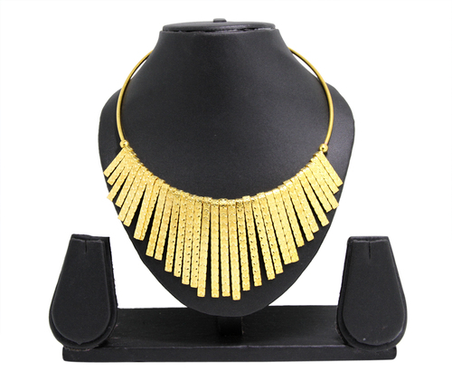 Diva Gold Plated Necklace Set Gender: Women