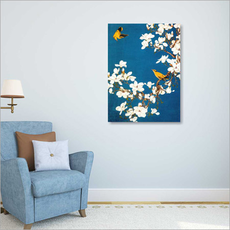 Floral Printed Canvas Frames