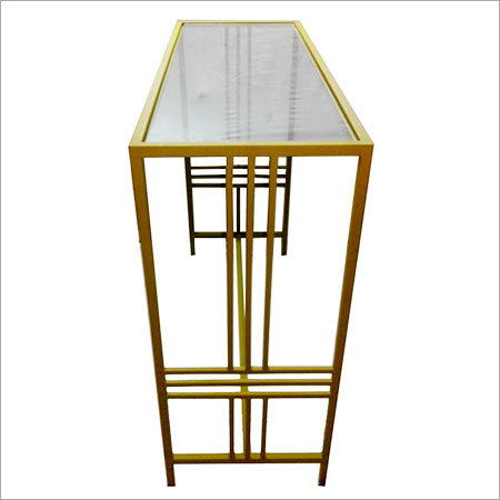 Contemporary Glass Console Table