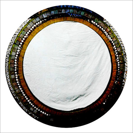 Mosaic Round Wall Hung Mirror