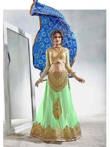 Pastel Green Lehenga