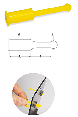 Metric Cylindrical Pull Plugds