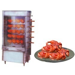Chicken Griller - Stainless Steel 700x500x1500 mm Silver, 220V 2000W, Fast Cooking Even Grilling High Capacity Easy Cleaning Durable Design