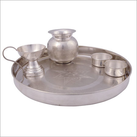 Silver Pooja Set
