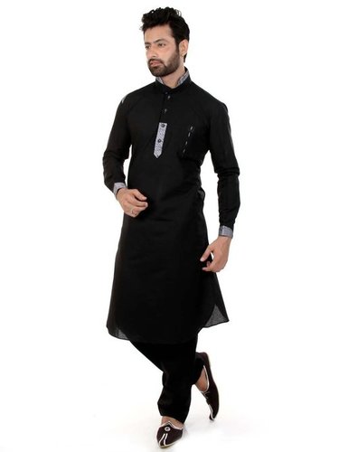 Black Pathani Suit