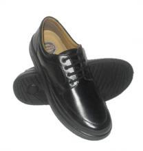 Safety Shoe - Leather Material, Size 40-44, Black Color | EVA Insole for Men's Comfort and Durability
