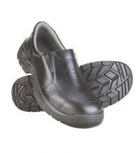 Black Derby Shoe For Ladie