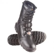 Black High Ankle Military Boot