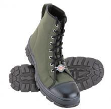 Jungle Boots - Leather, Size 40-44 | Light Green, Ankle Length for Men