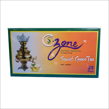 Saunf Green Tea - Solid Extract Powder Bagged Tea Variety with High Medicinal Value for Hair Fall Prevention and Immune Support