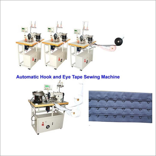 Large Hook And Eye Tape Sewing Machine,automatic at Best Price in Foshan