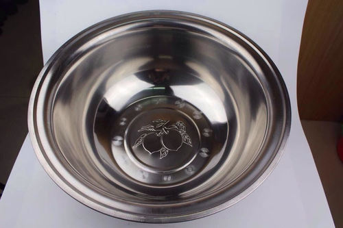 S.S Deep Bowls - Stainless Steel, 0.3-0.6mm Thickness, Silver | Versatile Design for All Household Uses