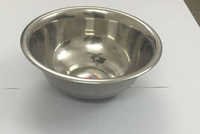 S.s Footed Bowl - Stainless Steel, 0.3-0.6 Thickness, Silver Color | Versatile Footed Bowl For All Household Purposes