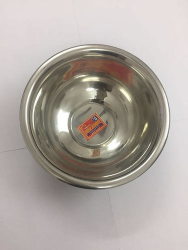 S.S Mugli Bowl - Stainless Steel, 0.3-0.6 Thickness | Silver Color, Ideal for All Household Uses