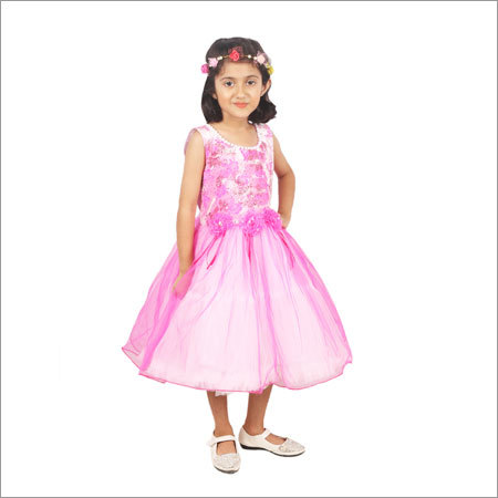 Kids Pink Frocks