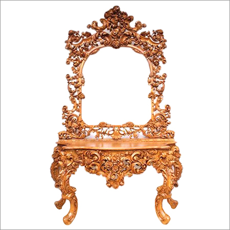 Indian  Hand carved Dressing Table