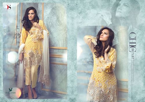 Embroidery Designer Party Wear Salwar Suit - Banarasi Silk Top, Santoon Bottom & Dupatta, Soft Net, Full Sleeves | Embroidered, Free Up to Semi Stitch