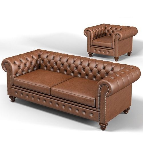 Chesterfield Leather Sofa