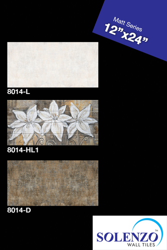 Matt Tiles 300X600mm