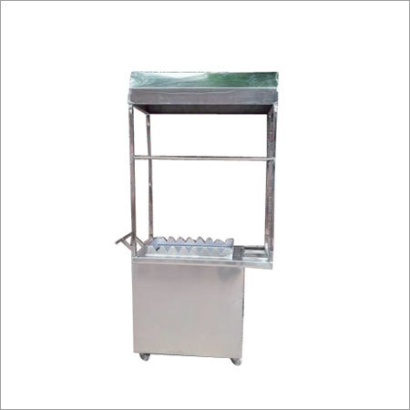 Steel Food Vending Cart
