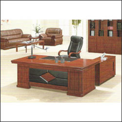 Customize L Shaped Wood Curved Office Desk