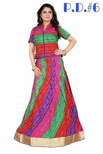 Festival Offer Bhagalpuri Party Wear Gown