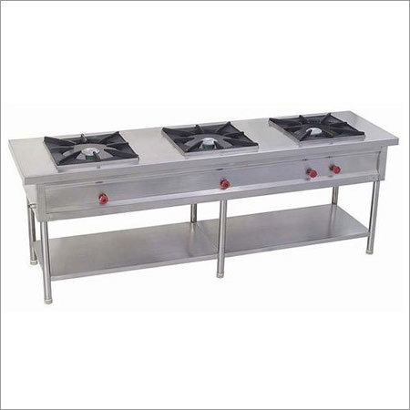 Three Burner Cooking Range