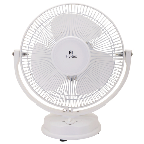 Electric Table Fan - Metal Frame, 24 Volt Power Source | Low Power Consumption, High Speed, Easy to Clean, Elegant Design