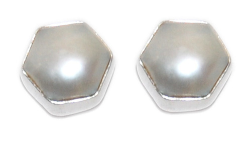 Arvino Simple Classic Design Earring - Elegant Silver Finish, Timeless Style for Weddings and Parties